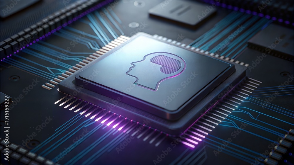 Poster artificial intelligence chip, ai processor, machine learning