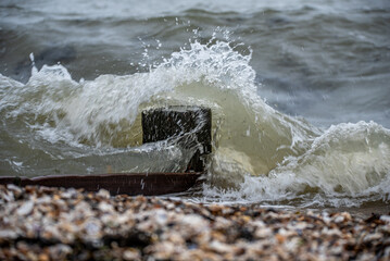 wave on the beach