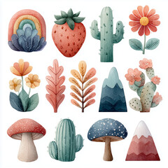 collection of flowers