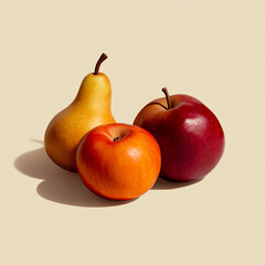 여러가지 과일들