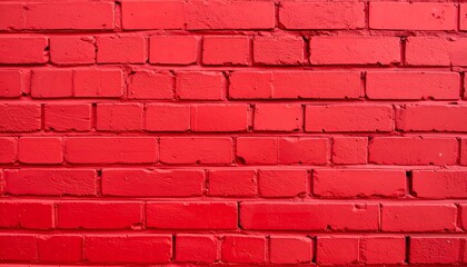Fototapeta premium Red brick wall texture (1)