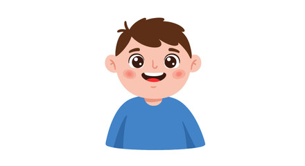 Simple cartoon illustration of a small blue house with a green roof.