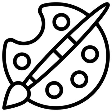 Art Outline Icon