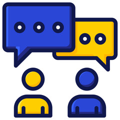 Communication Filled Line Icon