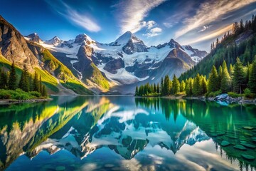 Majestic Mountain Range: Exploring Sustainable Landscapes