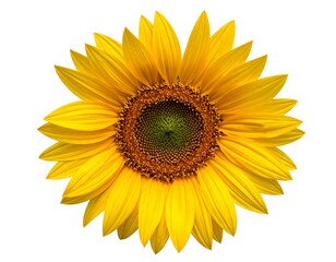 Fototapeta premium Close-up of a vibrant sunflower (2)