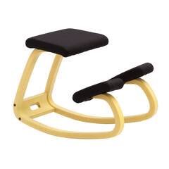 chair Office Desk Height with Medium Back; set of wheels for mobility and adjustable height; provides greater upper and lower back support;