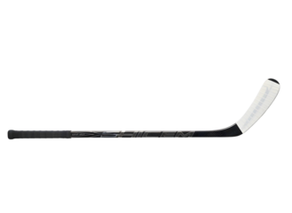 Wooden ice hockey stick isolated on transparent background for sports equipment