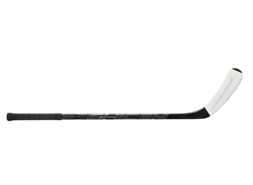 Wooden ice hockey stick isolated on transparent background for sports equipment - Powered by Adobe