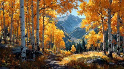 autumn in the forest