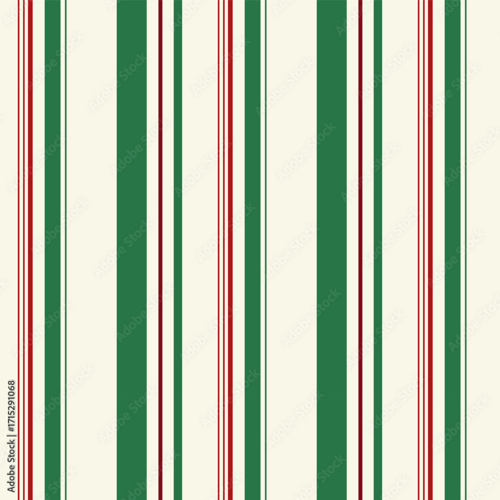 Canvas Prints seamless striped pattern in beige green red.vertical stripe lines abstract repeat pattern for christ