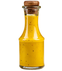 mustard, bottle of mustard, isolated background
