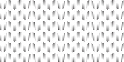 Abstract zig zag line geometric seamless background pattern design