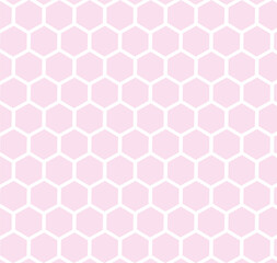 seamless hexagon pattern pink page