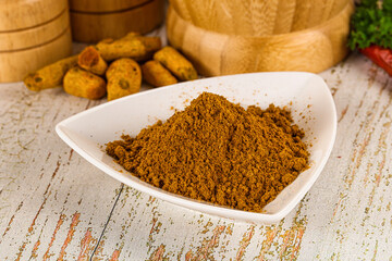 Indian cuisine - curry powder for culinary
