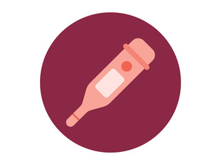 Thermometer icon. Medical symbol icon sign vector. Solid vector icons. Flat illustration concept.