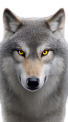 Fototapeta premium portrait of a white wolf