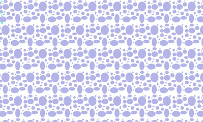 vector seamless pattern with mix size dots