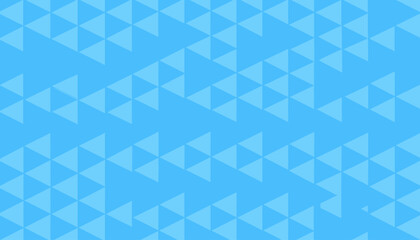 Obraz premium Abstract Blue Triangle Pattern Background.