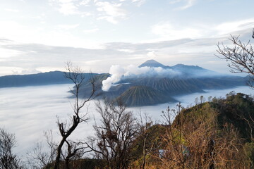 volcano in bromo