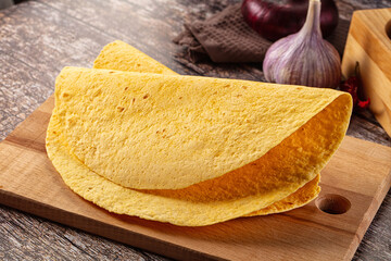 Mexican corn thick bread Tortilla
