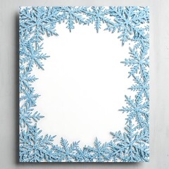 Winter Wonderland Blank Holiday Card Design