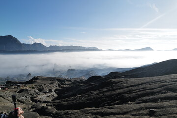 volcano in bromo