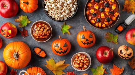 Halloween Food and Decorations