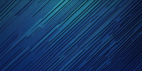 Abstract close-up of blue diagonal lines forming a pattern of varying thickness with subtle gradient shading