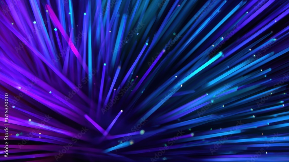 Poster abstract vibrant background featuring colorful light streaks creating a dynamic visual effect