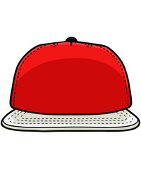 vector illustration of a Baseball hat 