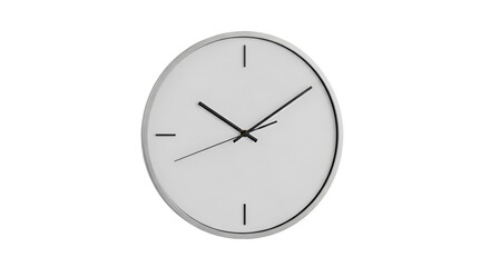 clock isolated on white background