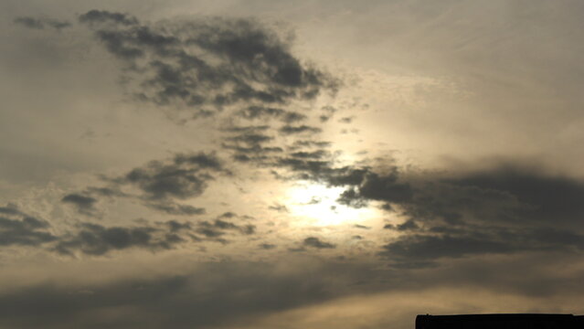 clouds in the sky