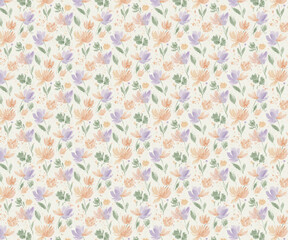 seamless pattern flower color colorful wallpaper decoration texture flowers