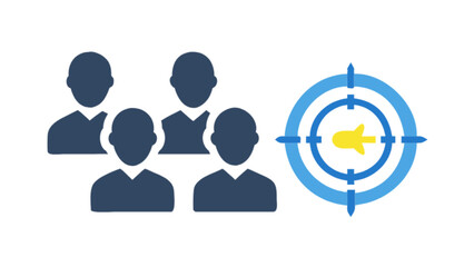 Target audience marketing strategy and customer segmentation for business growth and success