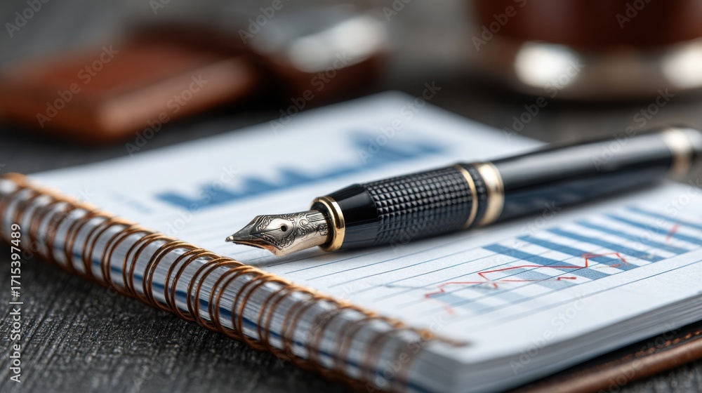 Poster creative pen and notebook on a desk illustrating token-enabled fibonacci pattern drawing challenge b