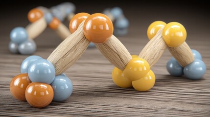 Conceptual illustration of token-governed anchor point alignment tracker icon for digital asset management and analysis