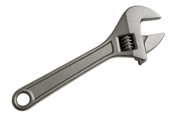 Adjustable wrench tool equipment repair plumbing metal fix tighten