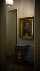 Elegant Classic Interior With Portrait Painting (San Martin)
