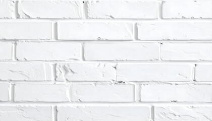 Fototapeta premium White Brick Wall Texture Background