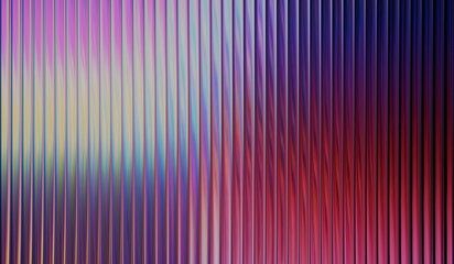 Vibrant purple fractal gradient with smooth distortion texture, iridescent glass ripple background,...