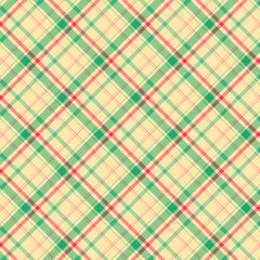 Plaid repeat pattern for Christmas.Gingham seamless pattern, checkered tartan geometric graphic vector illustration background design for fabric and prints.