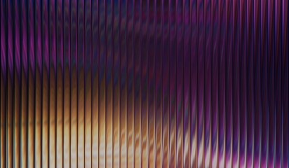 Vibrant purple fractal gradient with smooth distortion texture, iridescent glass ripple background,...