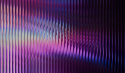 Vibrant purple fractal gradient with smooth distortion texture, iridescent glass ripple background,...