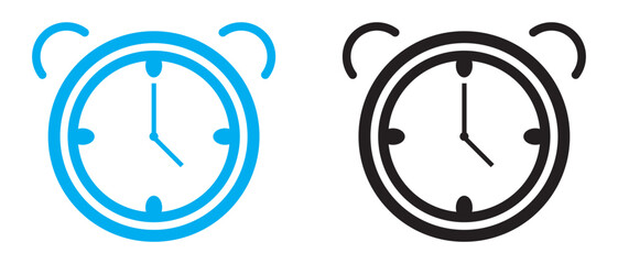 alarm clock icon, Time alarm clock icon design.