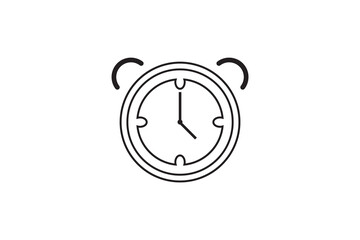 alarm clock icon, Time alarm clock icon design.