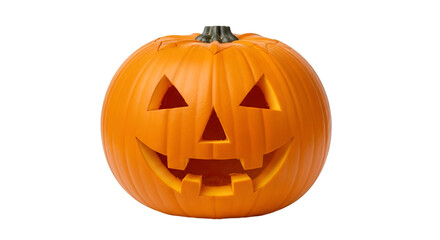 halloween pumpkin isolated on white