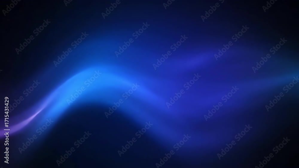 Wall mural a seamlessly looping video of a mystical blue energy field softly pulsing and flowing with ethereal 