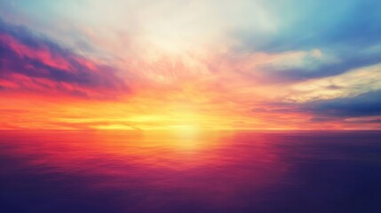 Fototapeta premium Sunset sky clouds