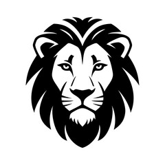 Lion head vector logo
